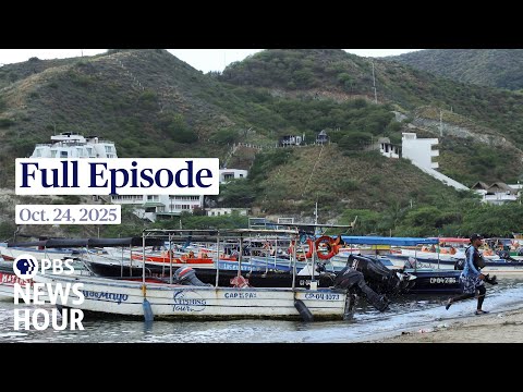 Thumbnail for PBS News Hour full episode, Oct. 24, 2025