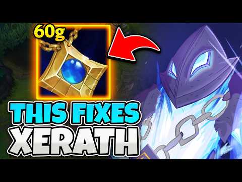 Thumbnail for Why spending only 60 gold for this item gives Xerath UNLIMITED Mana... (THIS IS GENIUS)