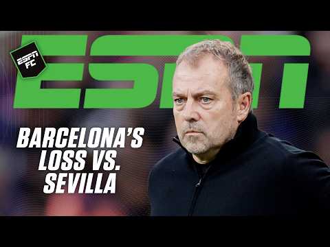 Thumbnail for BARCELONA BLAME ๐จ Who deserves it after the 4-1 loss vs. Sevilla? ๐คจ | ESPN FC