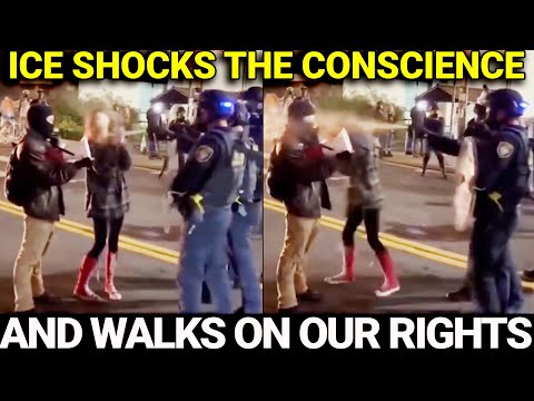Thumbnail for ICE SHOCKS THE CONSCIENCE OF AMERICA AND WALKS OVER OUR RIGHTS; AMERICA IS A WAR ZONE
