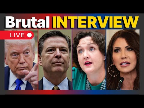 Thumbnail for California Democrat EMBARRASSES herself in brutal interview as Comey pleads not guilty 