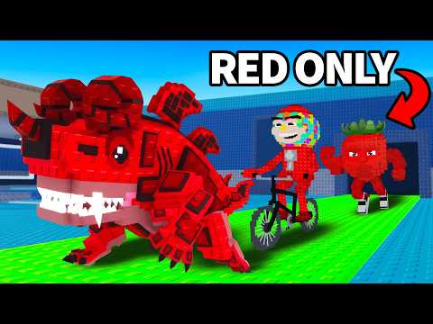 Thumbnail for 0 To 1 Trillion Using RED ONLY Brainrots!