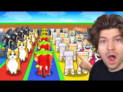 Thumbnail for 😱Максимальная Удача на ПЯТИ КОНВЕЕРАХ На АДМИНСКОМ СЕРВЕРЕ в Steal a Brainrot..