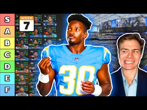 Thumbnail for Top 40 Running Back Rankings & Tiers - Week 7 Fantasy Football