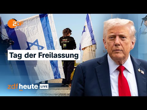 Thumbnail for Freilassung der Geiseln - Trump spricht vor israelischem Parlament | ZDFheute live