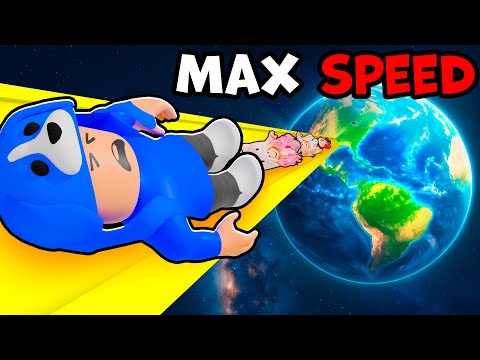 Thumbnail for Reaching MAX SPEED in Roblox Climb and Roll...