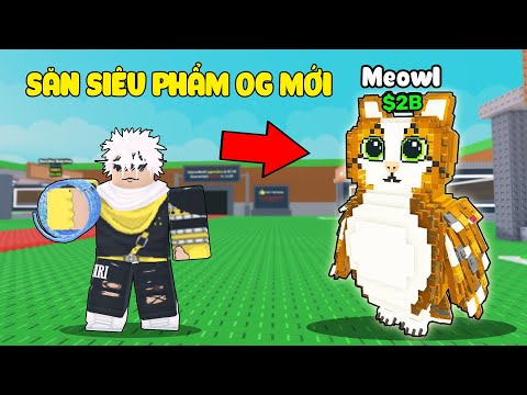 Thumbnail for (Roblox) Nhiều Siêu Phẩm Xuất Hiện "Hành Trình Săn OG Mới MEOWL" Trong Steal A Brainrot