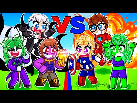 Thumbnail for Heroes Vs Villains In Roblox Rivals...