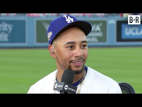 Thumbnail for Mookie Betts Talks Dodgers Game 3 Win vs. Brewers in NLCS | MLB on TBS