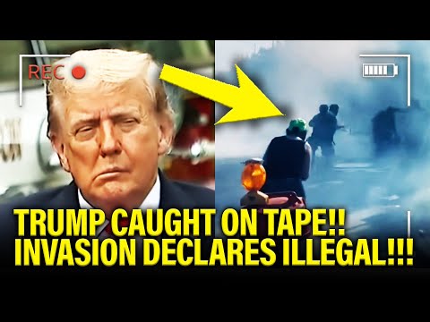 Thumbnail for Trump CAUGHT ON TAPE as His INVASION DECLARED ILLEGAL