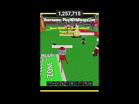 Thumbnail for STEAL A BRAINROT GIVEAWAY LIVE | STEAL A BRAINROT FREE SECRETS + FREE BRAINROT GODS