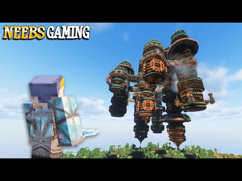Thumbnail for Taking on the Sky Fortress - Modded Minecraft