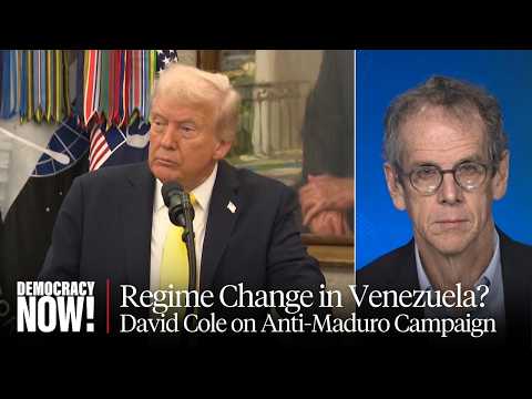 Thumbnail for "Cold-Blooded Murder": David Cole on Trump's Boat Attacks & CIA Covert Action in Venezuela