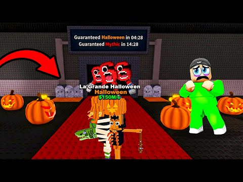 Thumbnail for Robé los NUEVOS BRAINROTS HALLOWEEN!?😰🎃 Steal a Brainrot