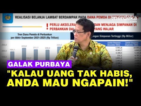 Thumbnail for [FULL] Galak Purbaya Depan Tito, Semprot Anak Buah: Kalau Daerah Uang Tak Habis Anda Mau Ngapain?!