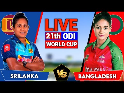 Thumbnail for Sri Lanka Women vs Bangladesh Women 20th ODI Match Live | World Cup Cricket Live | SLW vs BANW