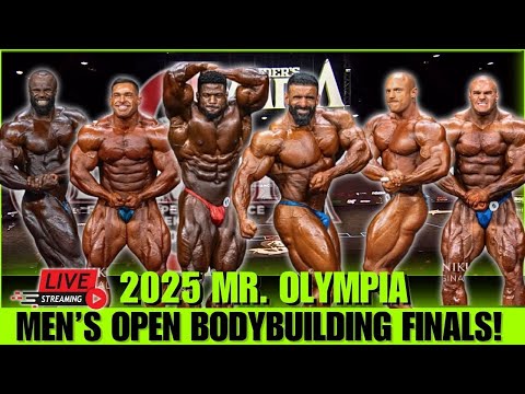 Thumbnail for 🔴2025 Mr. Olympia MEN'S OPEN FINALS! - LIVE WATCH-ALONG!