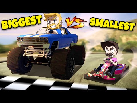 Thumbnail for Smallest Vs Biggest Cars in GTA 5