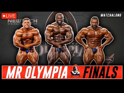 Thumbnail for LIVE 🔴 Mr Olympia FINALS 2025 - Bodybuilding, Classic Physique, MPD, Bikini (Watchalong)