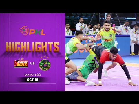 Thumbnail for Pro Kabaddi Highlights: #BengaluruBulls vs #PatnaPirates | October 16 | PKL Season 12