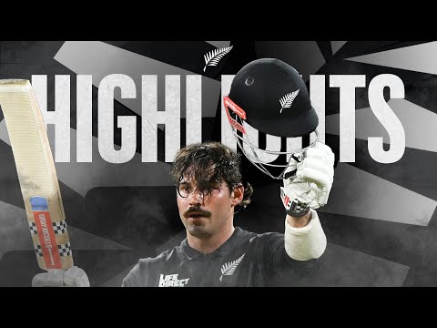 Thumbnail for Tim Robinson Century 💯 And Mitch Marsh Power | Highlights | New Zealand v Australia | 1st T20