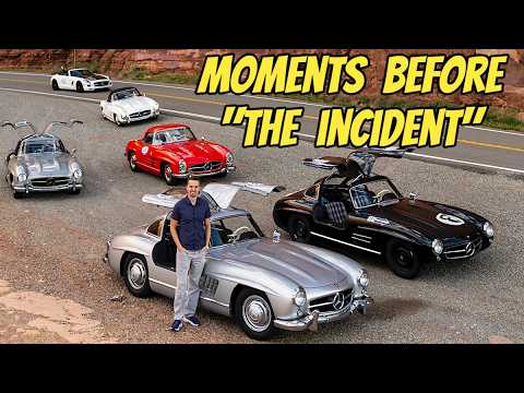 Thumbnail for I damaged my $2,000,000 Mercedes 300SL Gullwing during a 1000 mile road trip.