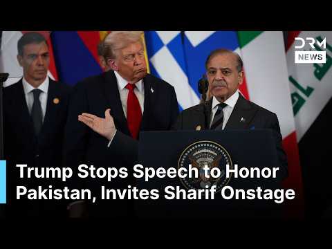 Thumbnail for HISTORIC REMARKS: Shehbaz Sharif Salutes Trump for Gaza Ceasefire, Peace Across the World | AQ1B