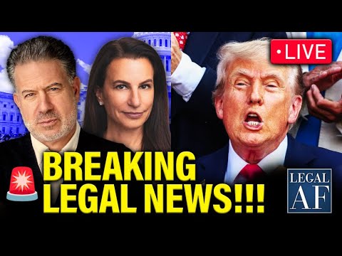 Thumbnail for LIVE: Trump PUT IN HIS PLACE by Judge + BREAKING NEWS with Popok + KFA - 10/15/2025 | Legal AF