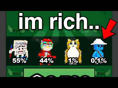 Thumbnail for I Bought 0.1% TRILLIONAIRE Lucky Blocks!