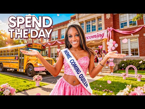 Thumbnail for Spend the Day with Me: I Got Nominated for Homecoming Queen! 👑💖