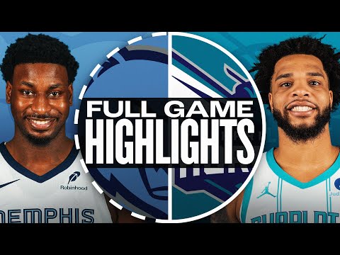 Thumbnail for GRIZZLIES at HORNETS | FULL GAME HIGHLIGHTS | October 15, 2025