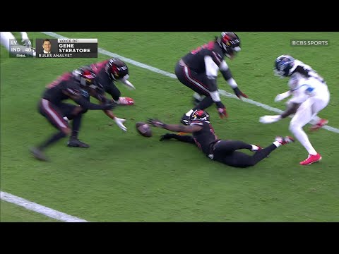 Thumbnail for It's an Interception, no wait a fumble, wait a TOUCHDOWN!