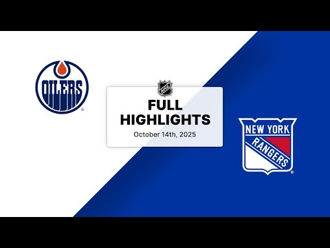 Thumbnail for NHL Highlights | Oilers vs. Rangers | October 14, 2025