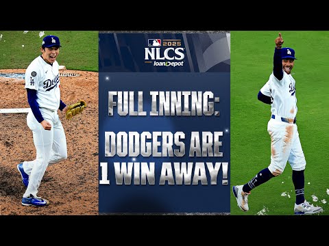 Thumbnail for Roki Sasaki slams the door and Dodgers are ONE WIN away from a World Series return 😳 | 佐々木朗希ハイライト