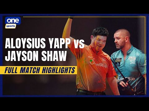 Thumbnail for ALOYSIUS YAPP vs JAYSON SHAW | FULL MATCH HIGHLIGHTS | 2025 REYES CUP | OCT 19