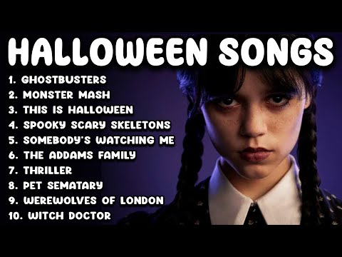 Thumbnail for Top Halloween Songs of All Time 🎃 Best Halloween Music Playlist 👻 Halloween Music Mix