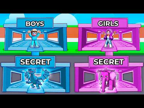 Thumbnail for BOYS vs GIRLS Secret Base in Steal a Brainrot