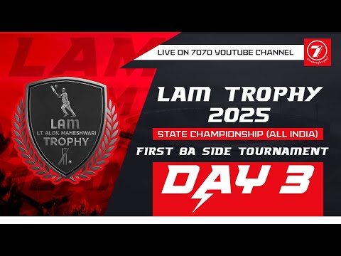 Thumbnail for DAY 3 I ALL INDIA OPEN I LAM TROPHY 2025 BHOPAL