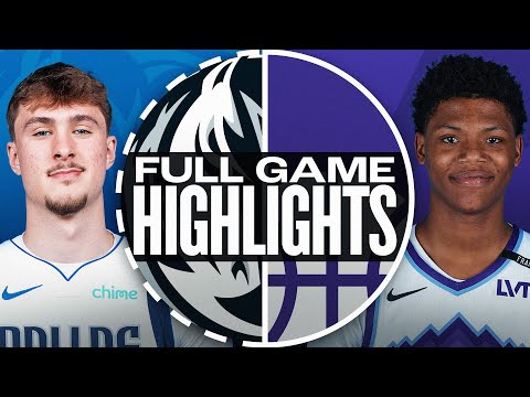 Thumbnail for MAVERICKS at JAZZ | FULL GAME HIGHLIGHTS | October 13, 2025