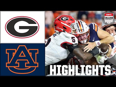 Thumbnail for Georgia Bulldogs vs. Auburn Tigers | Full Game Highlights | ESPN College Football