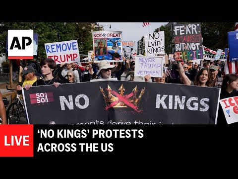 Thumbnail for LIVE: ‘No Kings’ protests across the US against Trump administration