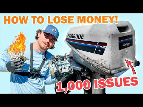 Thumbnail for Fixing and Flipping the World's Most Annoying Boat Motor (Can I Profit?)