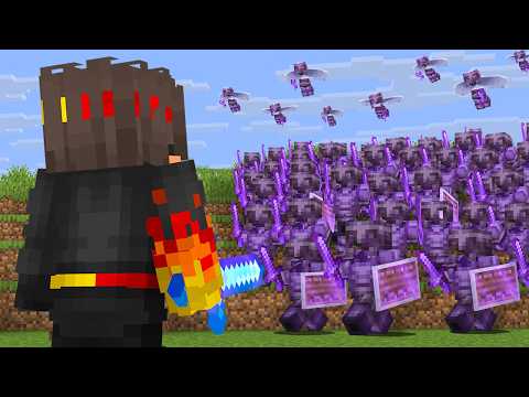 Thumbnail for SOLO Player VS 100 Minecraft Hunters