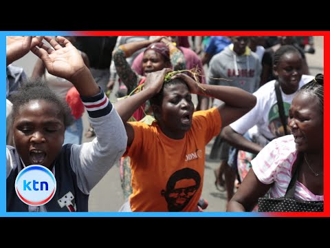 Thumbnail for Kibra breaks into mourning following the death of Kenya's former Prime Minister Raila Odinga