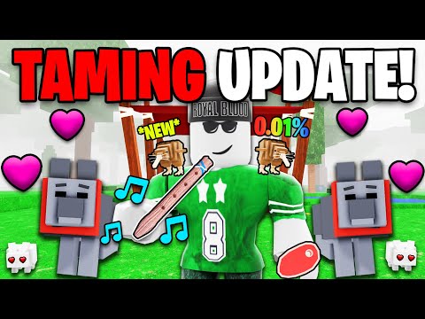 Thumbnail for The TAMING Update Is INSANE in 99 Nights In The Forest!