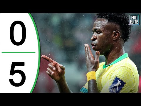 Thumbnail for South Korea vs Brazil 0-5 Extended Highlights & Goals - Friendly 2025