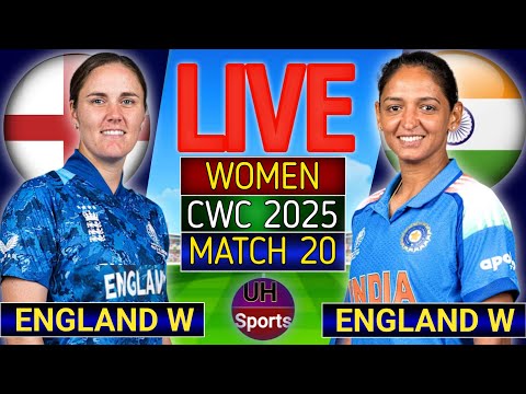 Thumbnail for India Women vs England Women 20th ODI Match Live | World Cup Cricket Live | IND vs ENG Cricket Live