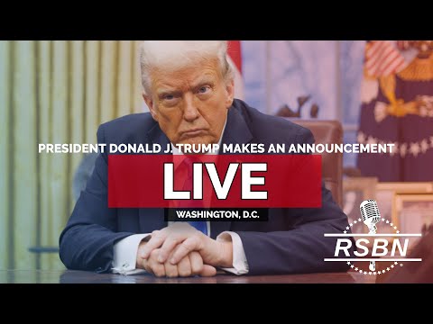 Thumbnail for LIVE REPLAY: President Trump Makes an Announcement - 10/10/25