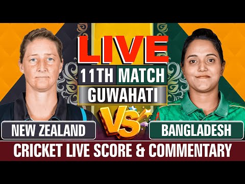 Thumbnail for New Zealand Women vs Bangladesh Women Live | Cricket Live Score & Commentary