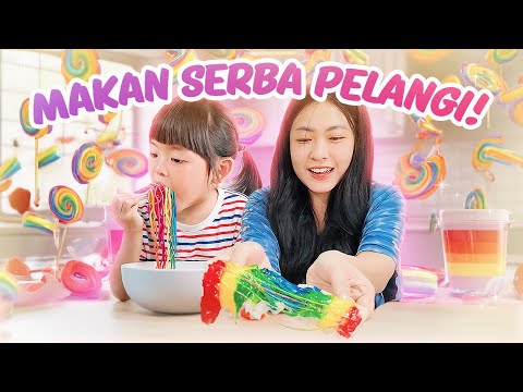 Thumbnail for YUKA-CHAN 24 JAM MAKAN SERBA PELANGI! | a day in our life